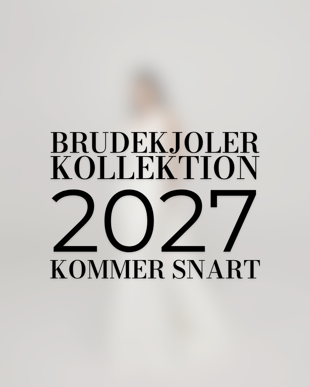 +30 Brudekjoler kommer snart